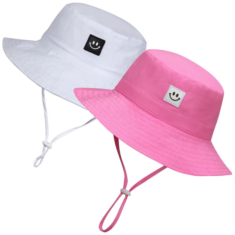 MaxNova Baby Sun Hat Toddler Bucket Hat for Boys Girls 2-7 Years - Image 1